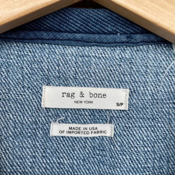 RAG & BONE Denim T-Shirt Dress small - Picture 6 of 11